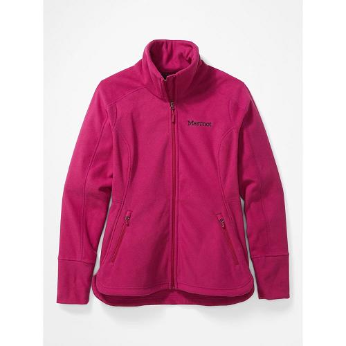 Marmot Pisgah Jackets - Womens Fleece Red CA3194205 Canada